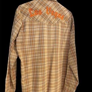 RARE Women’s Vintage Urban Jeans Wear Western Shirt Pearl Snap Front Embroidered